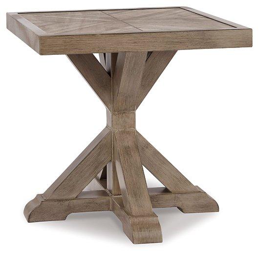 Beachcroft Outdoor End Table - Romeo & Juliet Furniture (Warren,MI)