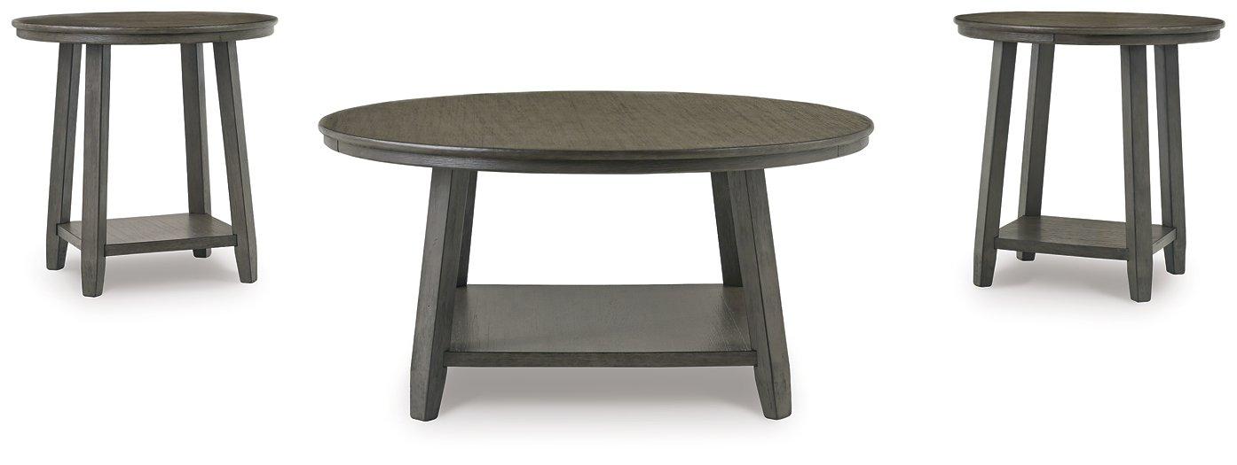 Caitbrook Table (Set of 3) - Romeo & Juliet Furniture (Warren,MI)