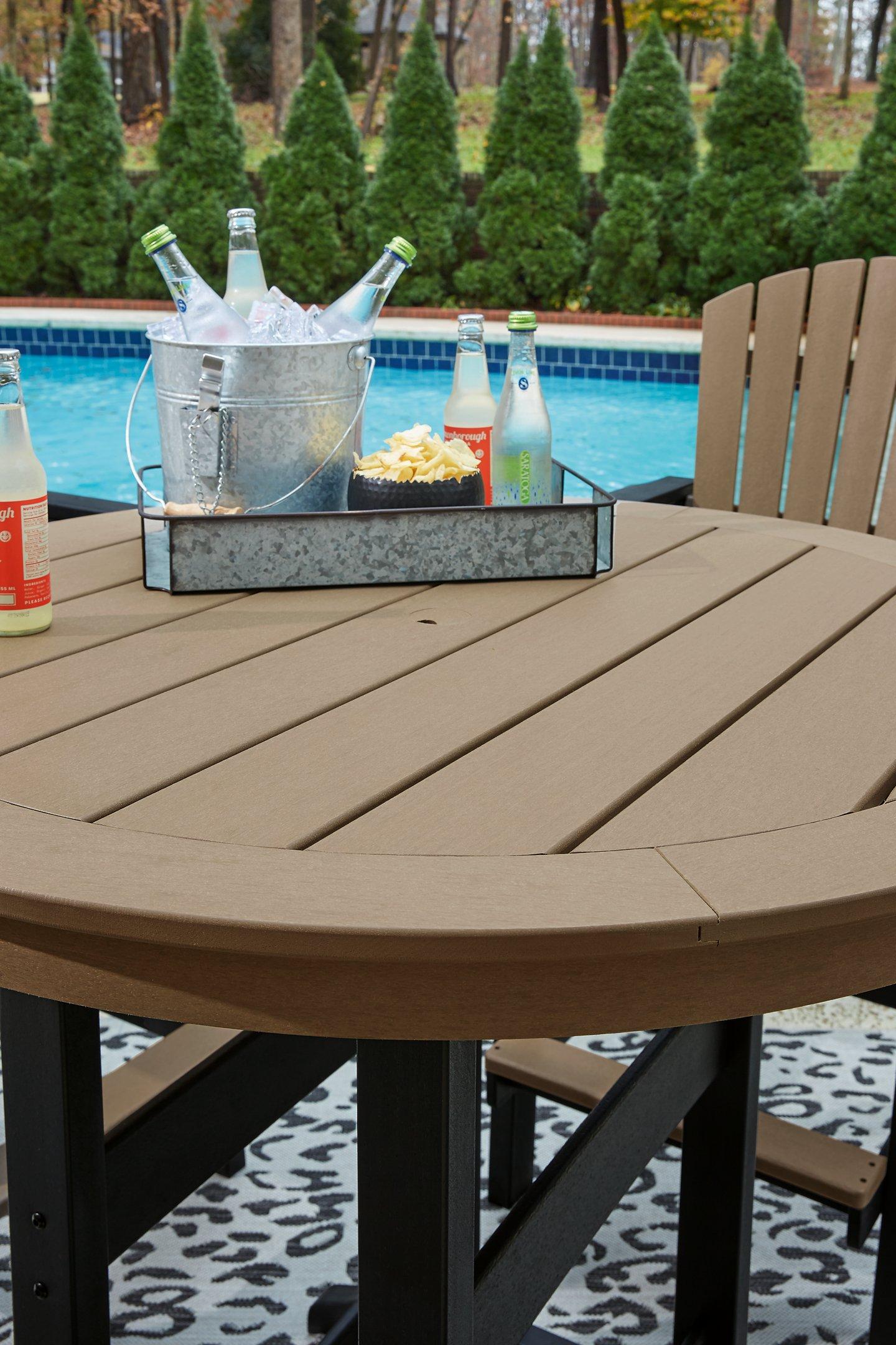 Fairen Trail Outdoor Dining Set - Romeo & Juliet Furniture (Warren,MI)