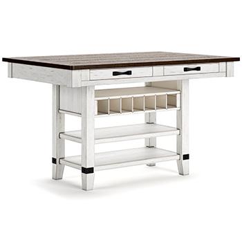 Valebeck Counter Height Dining Table - Romeo & Juliet Furniture (Warren,MI)