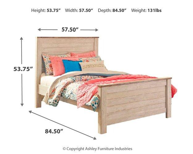 Willowton Bedroom Set - Romeo & Juliet Furniture (Warren,MI)