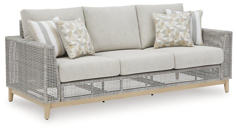 Seton Creek Outdoor Upholstery Set - Romeo & Juliet Furniture (Warren,MI)