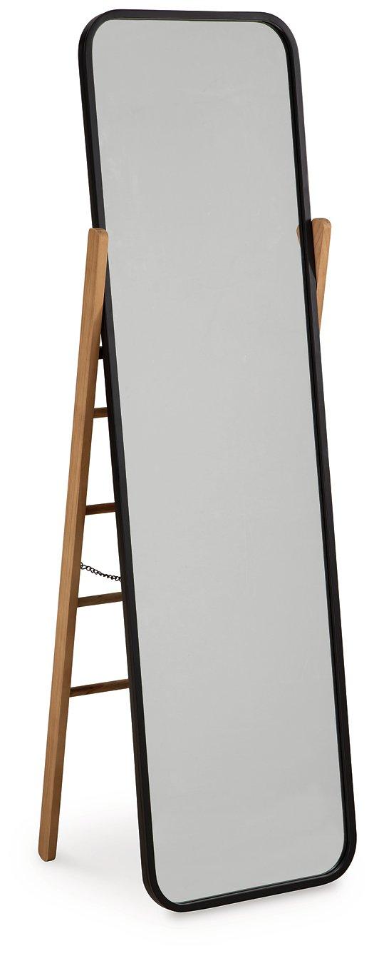 Bronick Floor Mirror - Romeo & Juliet Furniture (Warren,MI)