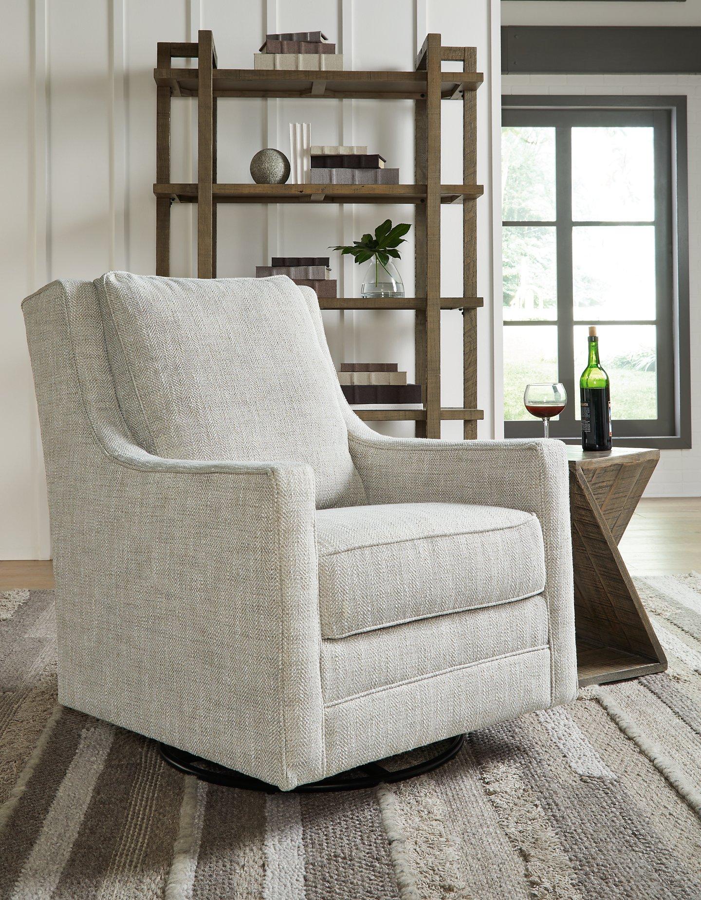 Kambria Swivel Glider Accent Chair - Romeo & Juliet Furniture (Warren,MI)