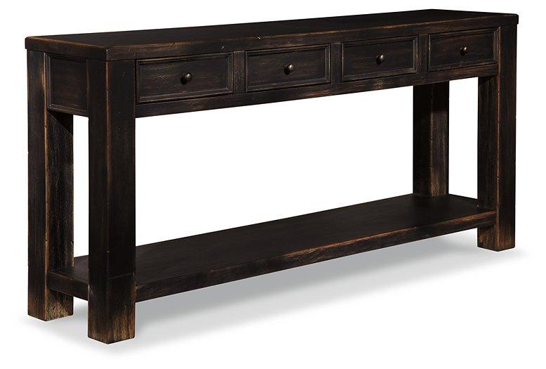 Gavelston Sofa/Console Table - Romeo & Juliet Furniture (Warren,MI)