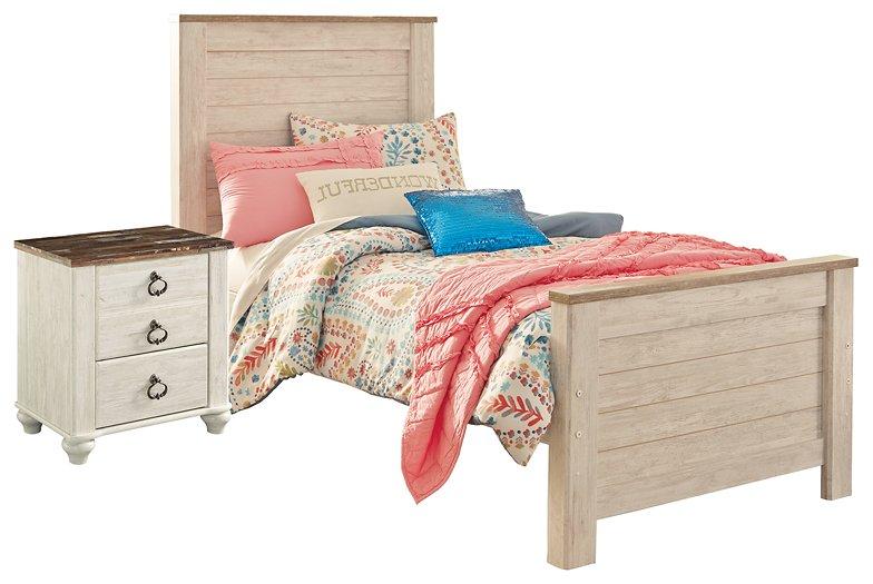 Willowton Bedroom Set - Romeo & Juliet Furniture (Warren,MI)