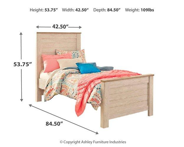 Willowton Bedroom Set - Romeo & Juliet Furniture (Warren,MI)