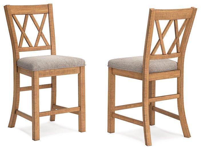 Havonplane Counter Height Barstool - Romeo & Juliet Furniture (Warren,MI)