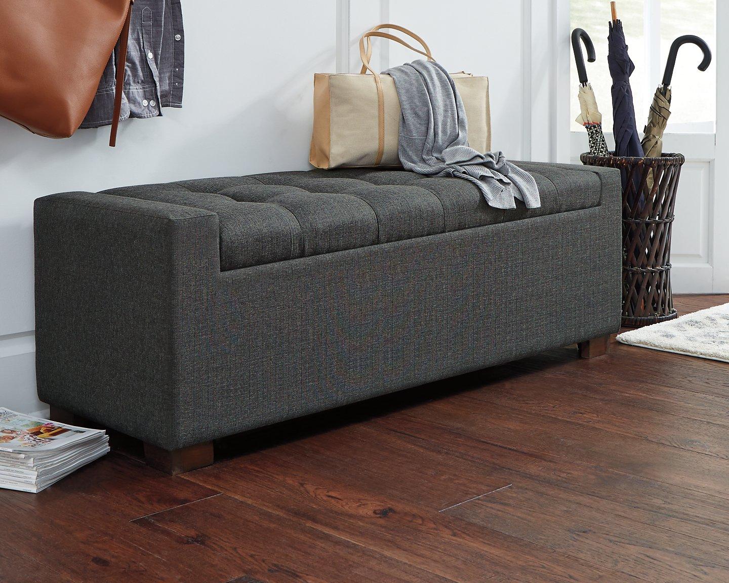Cortwell Storage Bench - Romeo & Juliet Furniture (Warren,MI)