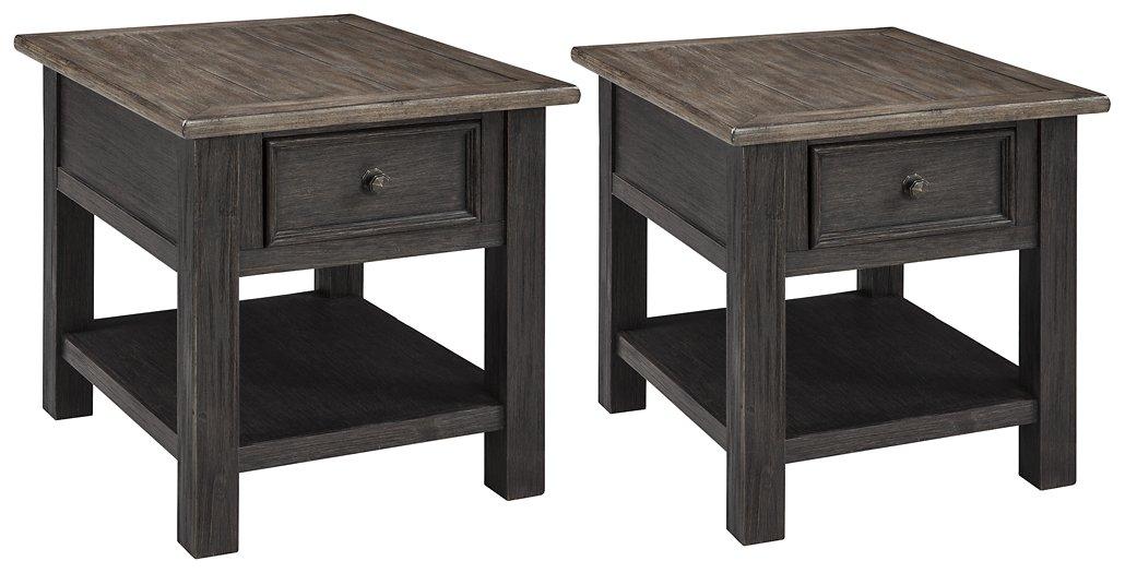 Tyler Creek End Table Set - Romeo & Juliet Furniture (Warren,MI)