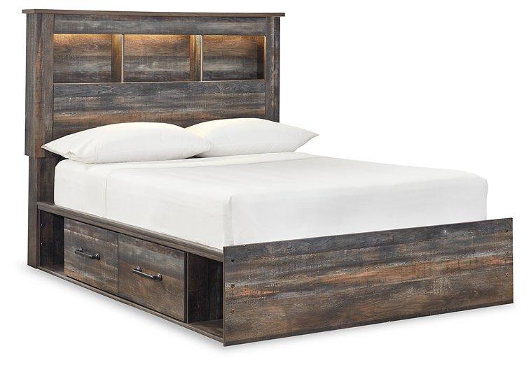 Drystan Youth Bed with 2 Storage Drawers - Romeo & Juliet Furniture (Warren,MI)