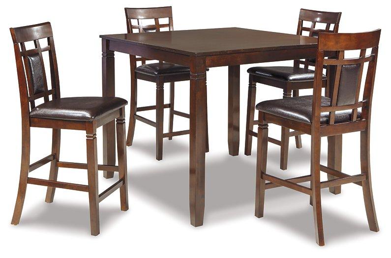 Bennox Counter Height Dining Table and Bar Stools (Set of 5) - Romeo & Juliet Furniture (Warren,MI)
