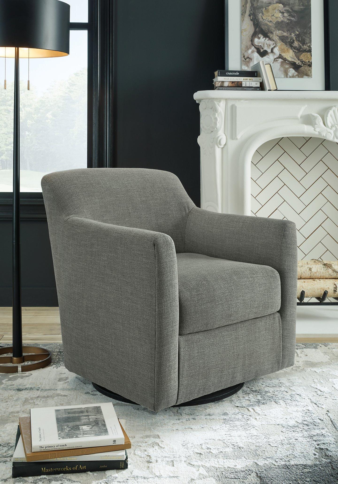 Bradney Swivel Accent Chair - Romeo & Juliet Furniture (Warren,MI)