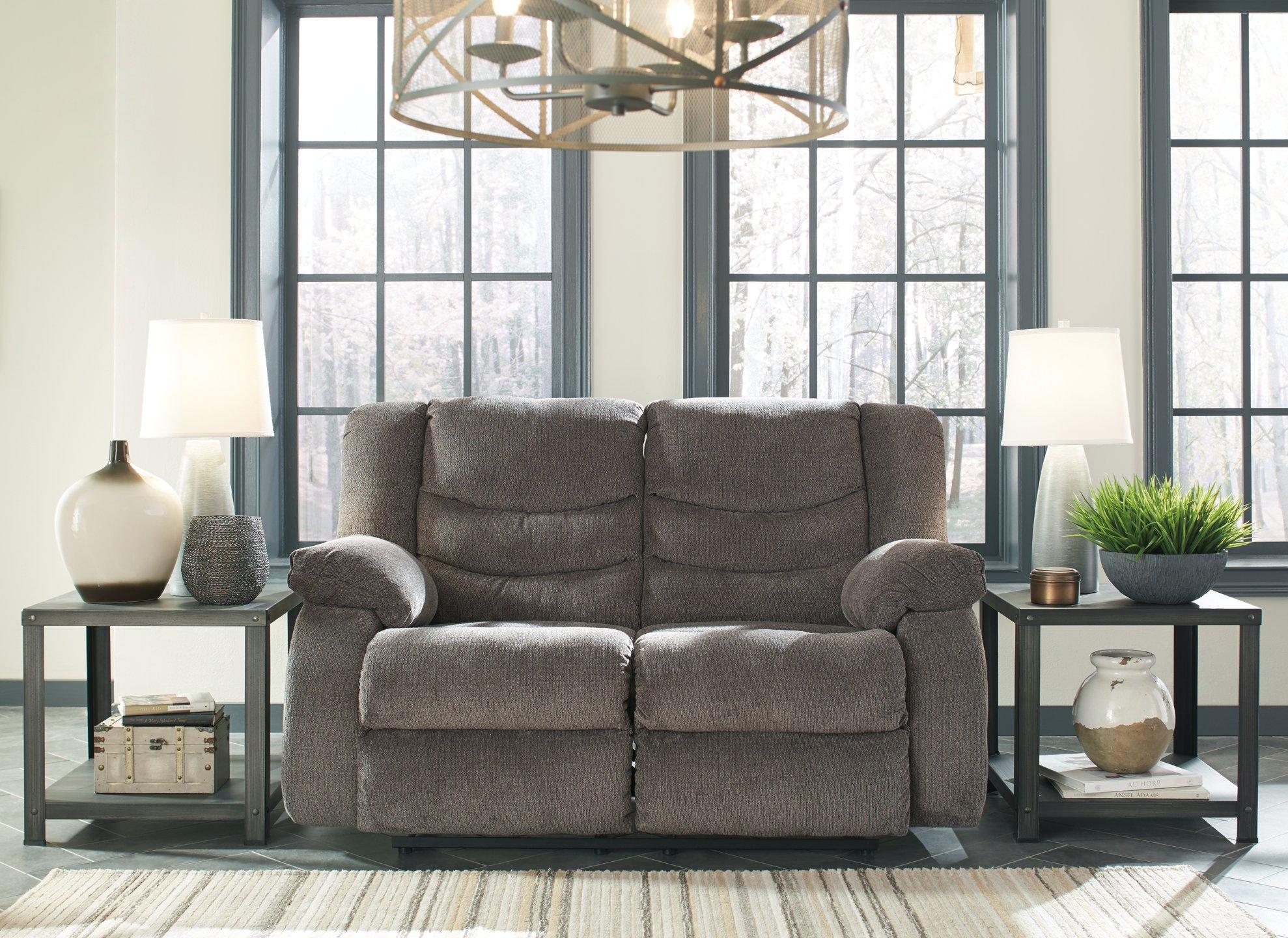 Tulen Reclining Loveseat - Romeo & Juliet Furniture (Warren,MI)