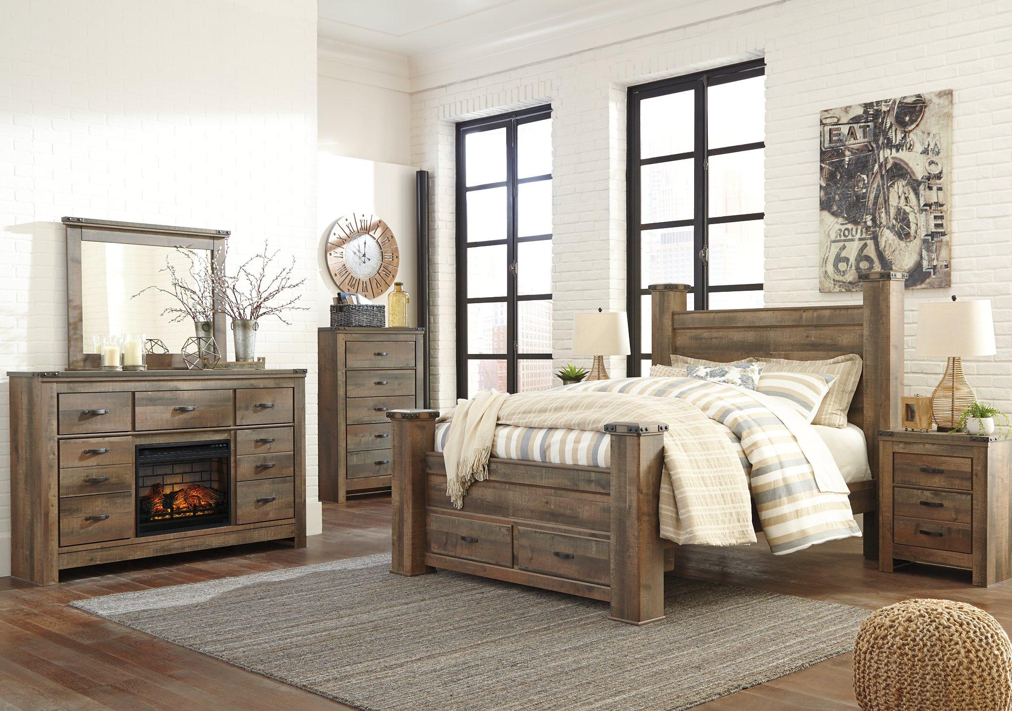 Trinell Bedroom Set - Romeo & Juliet Furniture (Warren,MI)