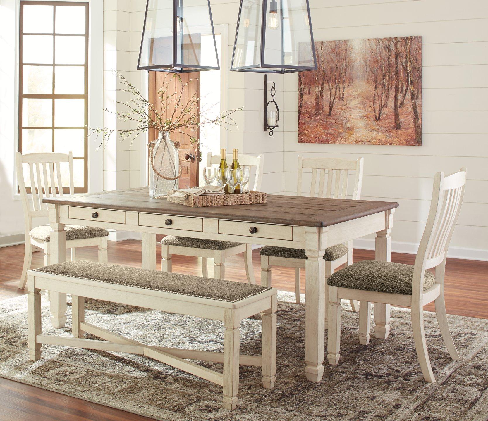 Bolanburg Dining Set - Romeo & Juliet Furniture (Warren,MI)