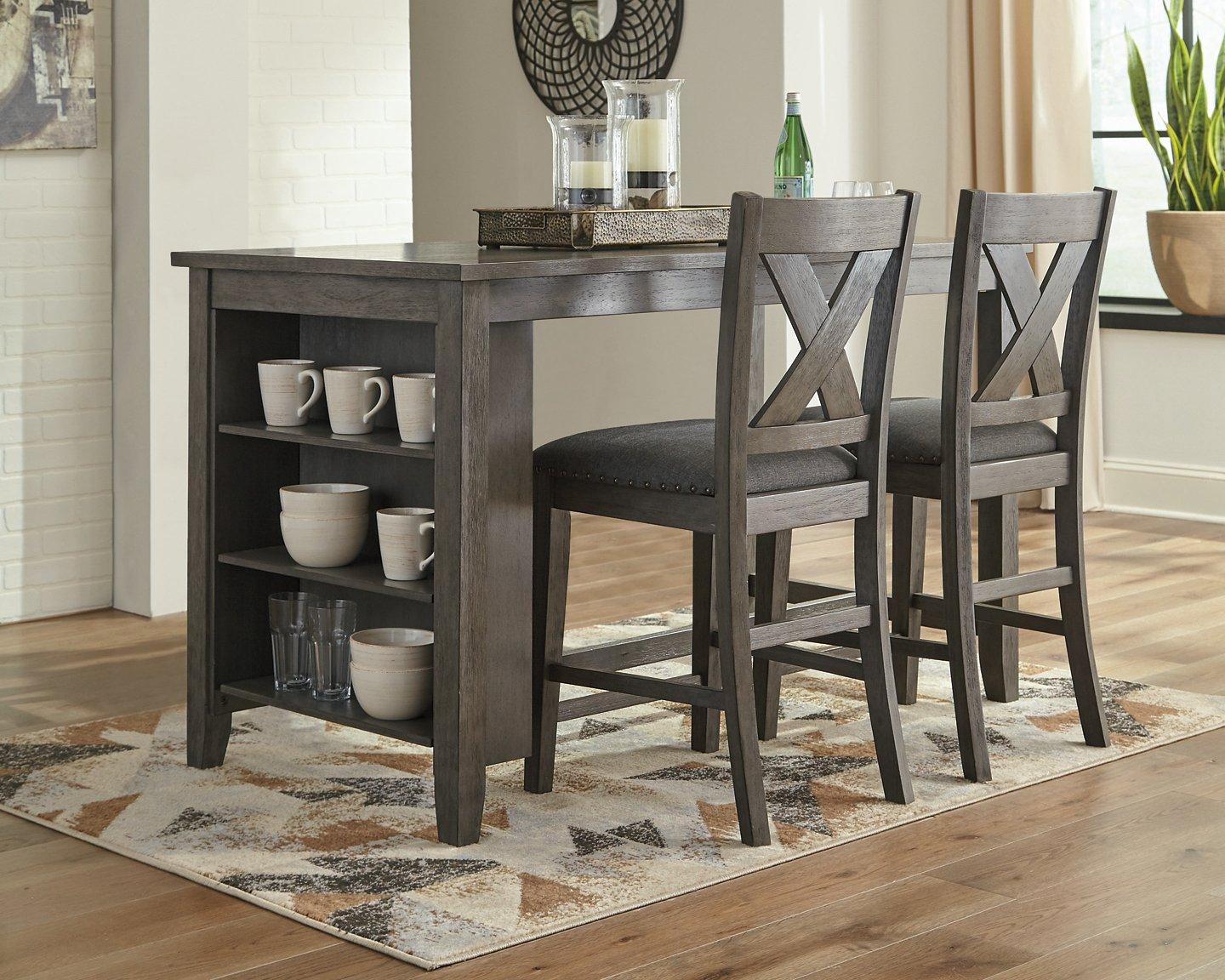 Caitbrook Counter Height Dining Package - Romeo & Juliet Furniture (Warren,MI)