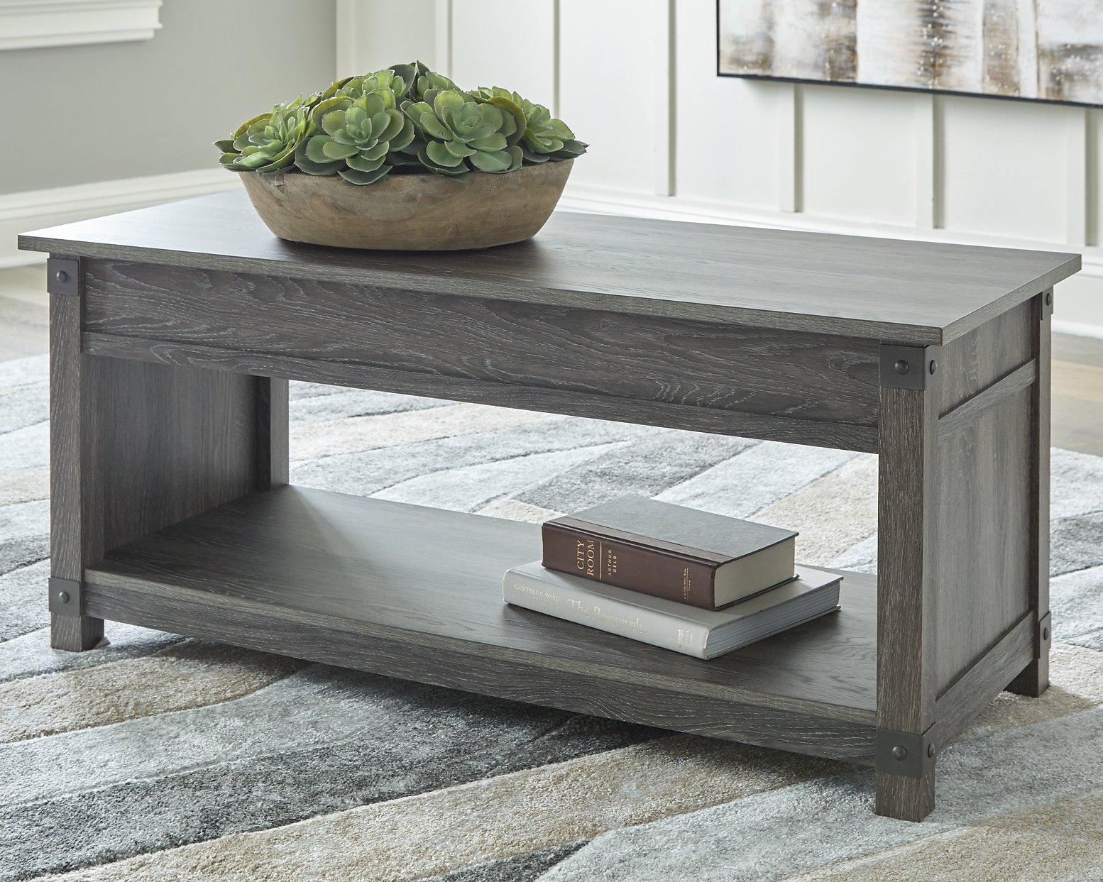 Freedan Lift-Top Coffee Table - Romeo & Juliet Furniture (Warren,MI)