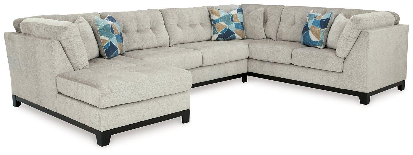 Maxon Place Sectional with Chaise - Romeo & Juliet Furniture (Warren,MI)