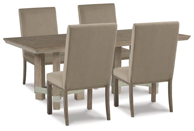 Chrestner Dining Set - Romeo & Juliet Furniture (Warren,MI)