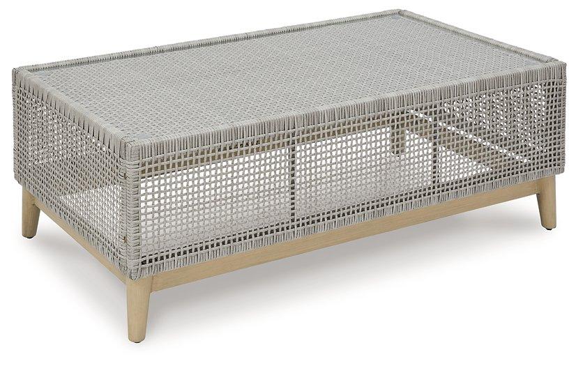 Seton Creek Outdoor Upholstery Set - Romeo & Juliet Furniture (Warren,MI)