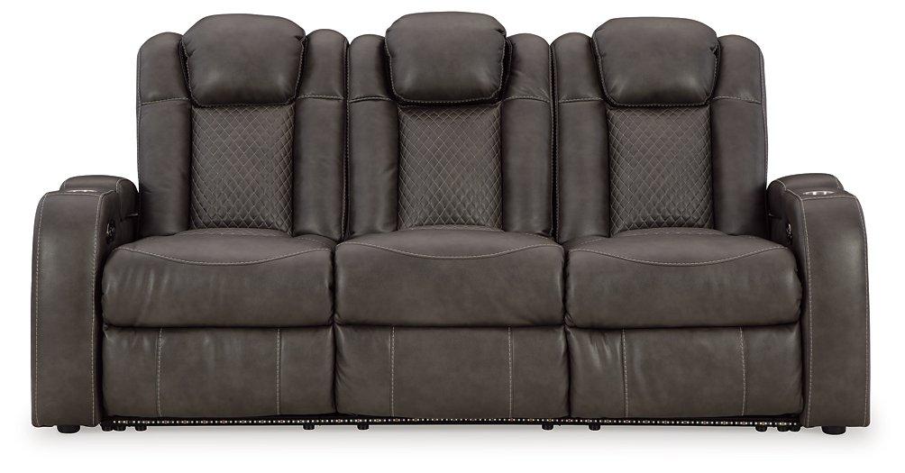 Fyne-Dyme Power Reclining Sofa - Romeo & Juliet Furniture (Warren,MI)