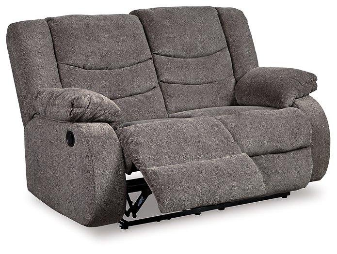 Tulen Reclining Loveseat - Romeo & Juliet Furniture (Warren,MI)