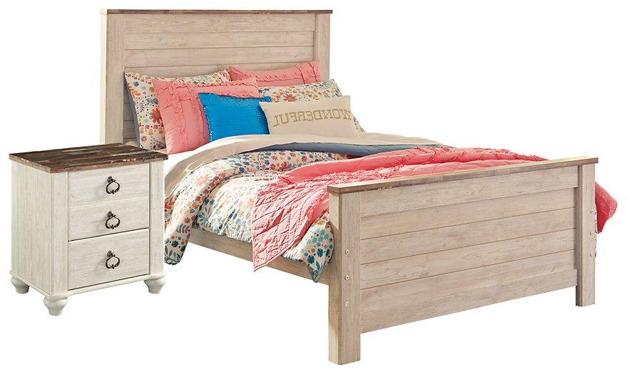 Willowton Bedroom Set - Romeo & Juliet Furniture (Warren,MI)