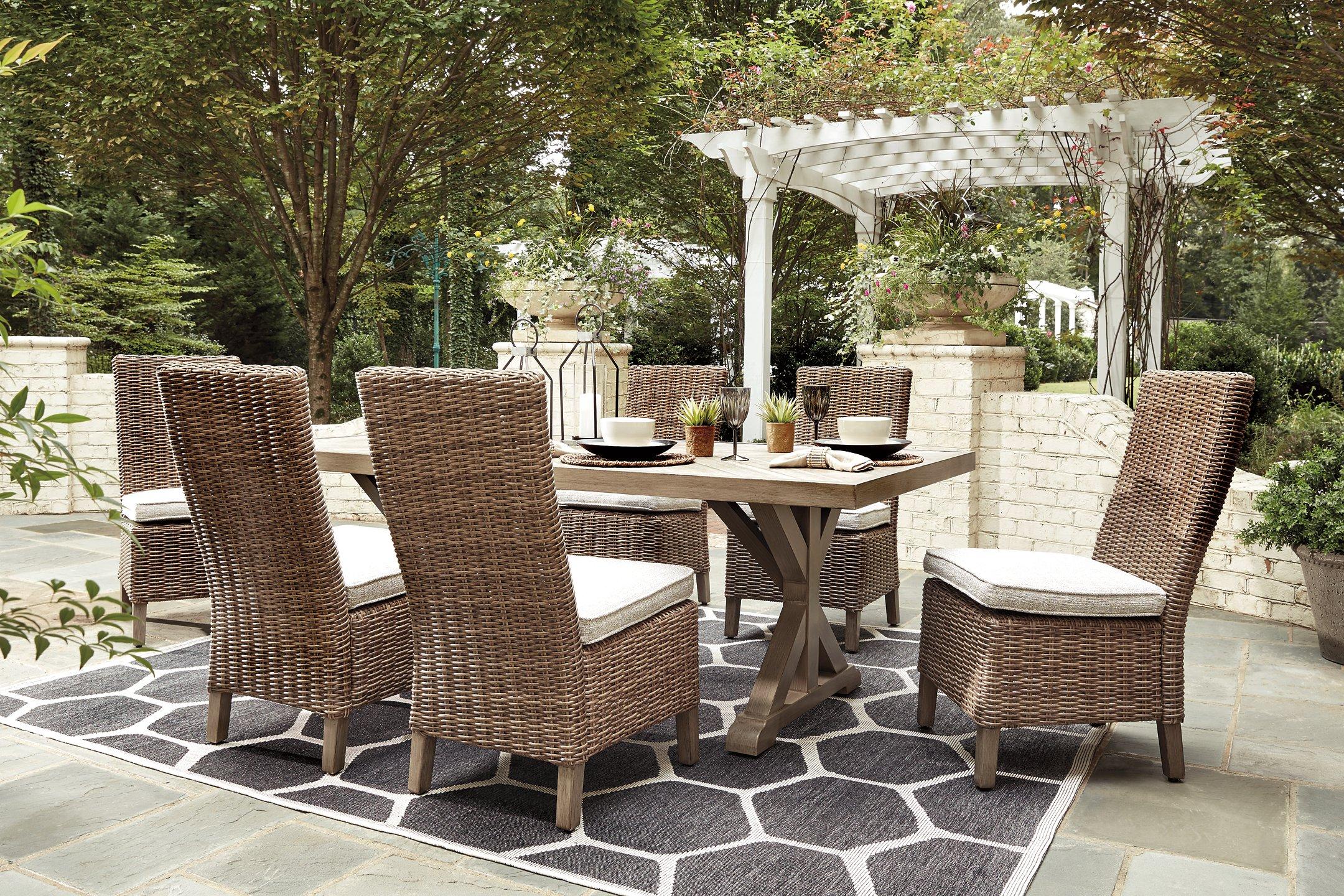 Beachcroft Outdoor Dining Set - Romeo & Juliet Furniture (Warren,MI)