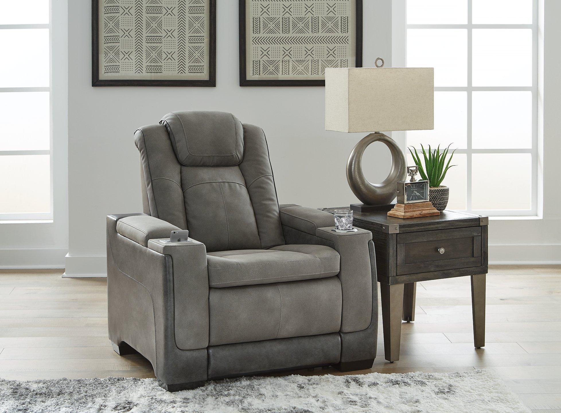 Next-Gen DuraPella Power Recliner - Romeo & Juliet Furniture (Warren,MI)