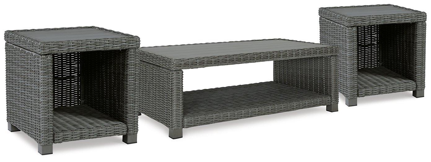 Elite Park Outdoor Occasional Table Set - Romeo & Juliet Furniture (Warren,MI)
