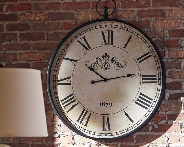 Augustina Wall Clock - Romeo & Juliet Furniture (Warren,MI)