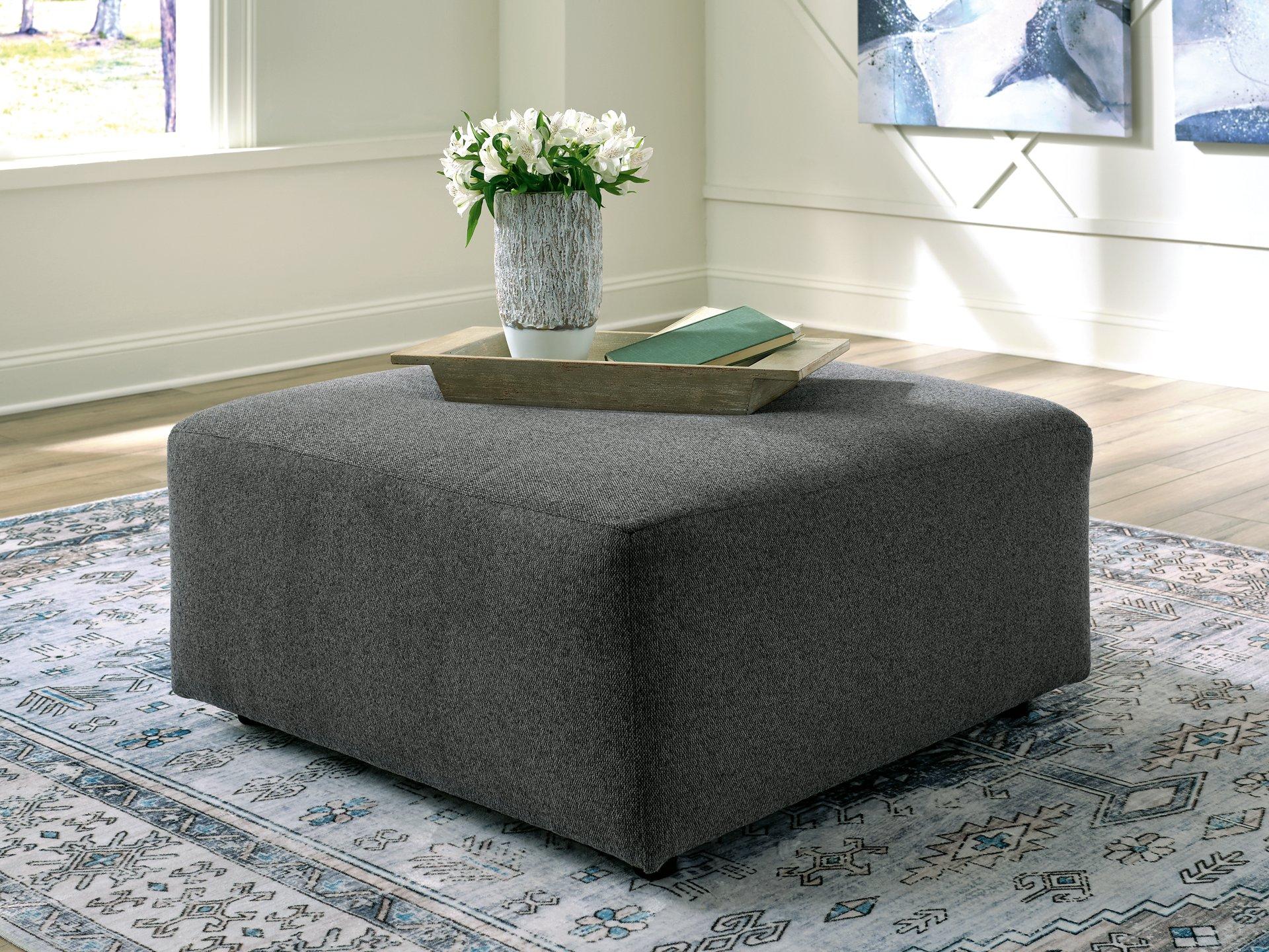 Edenfield Oversized Accent Ottoman - Romeo & Juliet Furniture (Warren,MI)