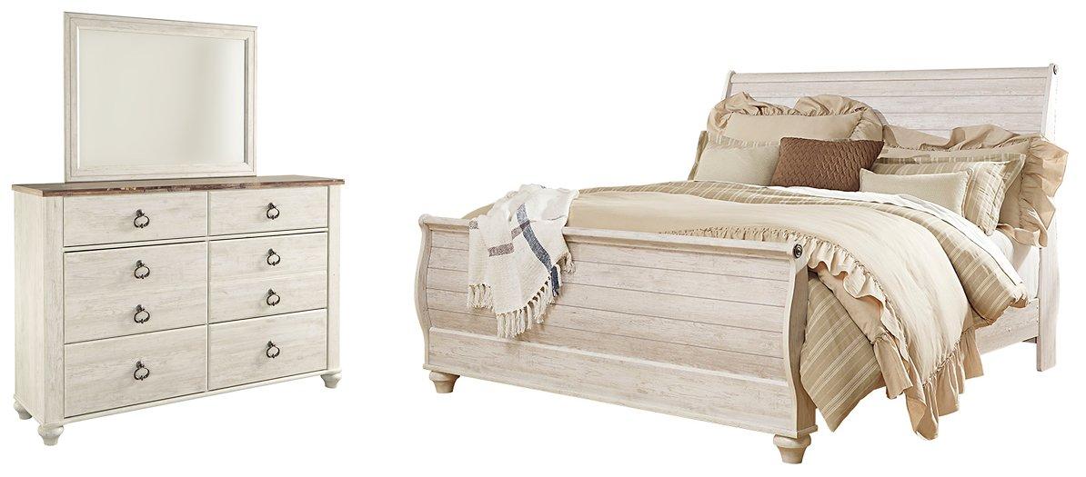 Willowton Bedroom Set - Romeo & Juliet Furniture (Warren,MI)