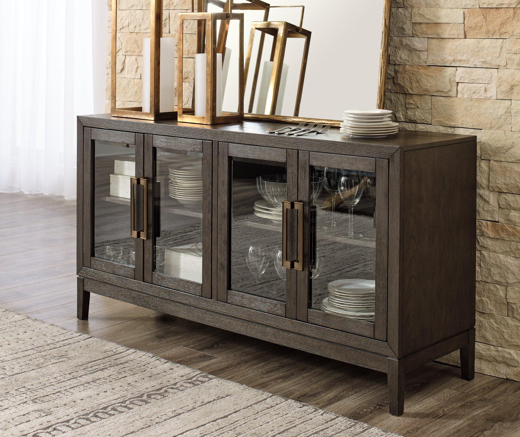 Burkhaus Dining Server - Romeo & Juliet Furniture (Warren,MI)