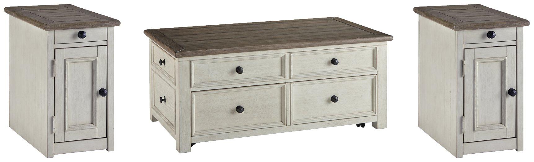 Bolanburg Occasional Table Set - Romeo & Juliet Furniture (Warren,MI)