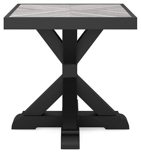Beachcroft Outdoor End Table - Romeo & Juliet Furniture (Warren,MI)