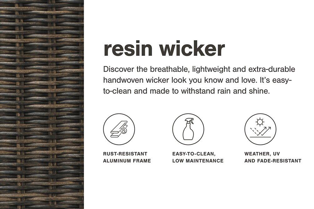 Paradise Trail Outdoor Loveseat, Lounge Chairs and Fire Pit Table - Romeo & Juliet Furniture (Warren,MI)