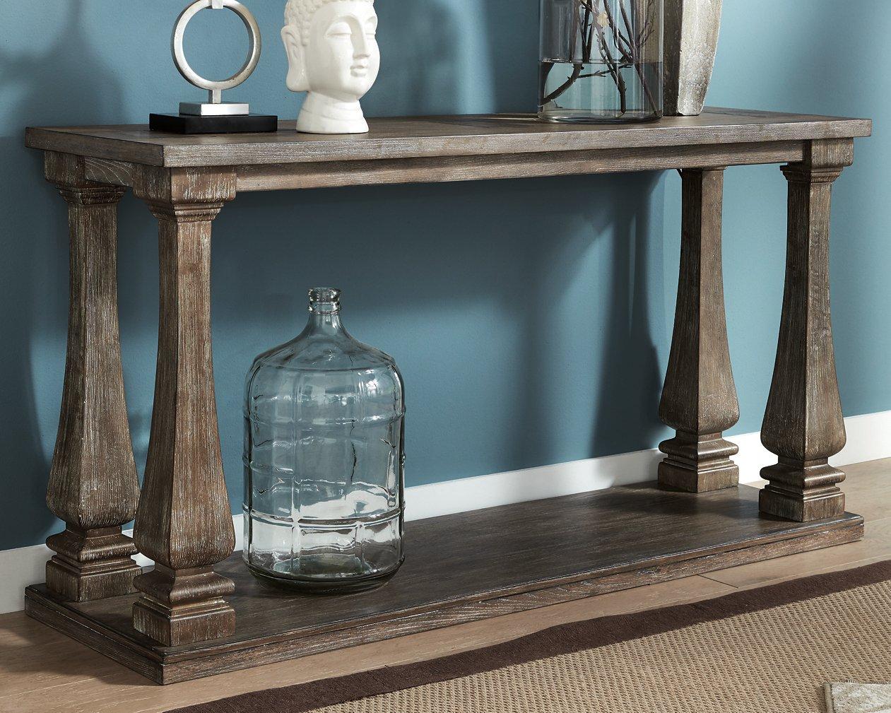 Johnelle Sofa Table - Romeo & Juliet Furniture (Warren,MI)