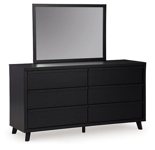 Danziar Dresser and Mirror - Romeo & Juliet Furniture (Warren,MI)