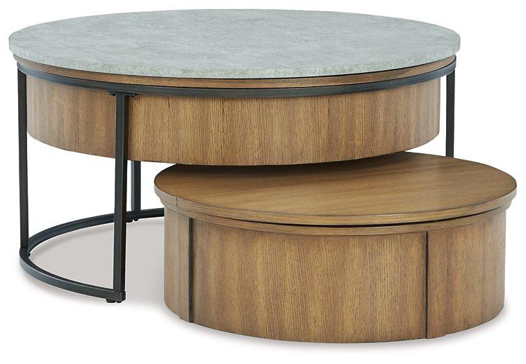 Fridley Nesting Coffee Table (Set of 2) - Romeo & Juliet Furniture (Warren,MI)