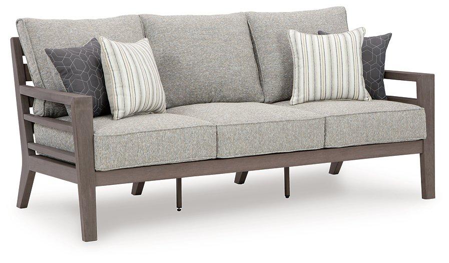 Hillside Barn Outdoor Sofa with Cushion - Romeo & Juliet Furniture (Warren,MI)