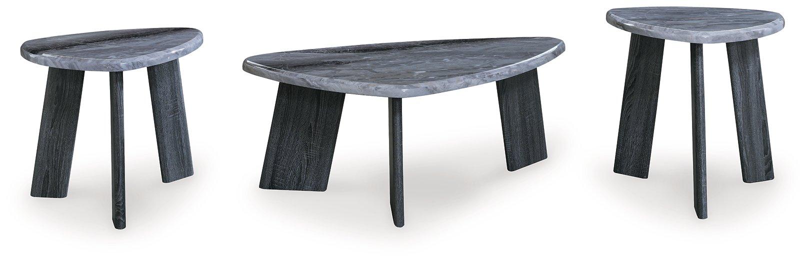 Bluebond Table (Set of 3) - Romeo & Juliet Furniture (Warren,MI)