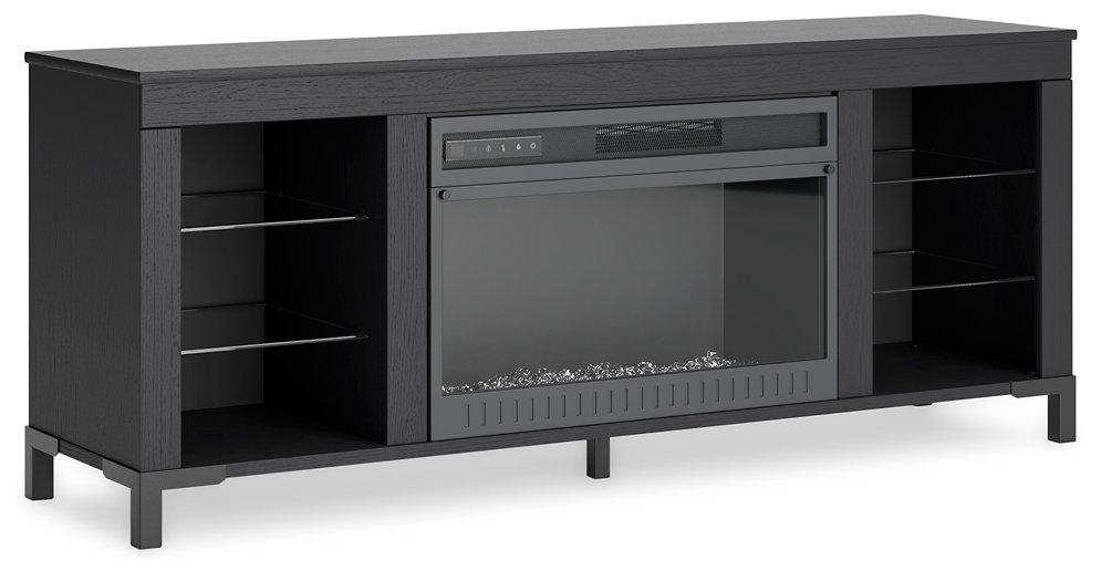 Cayberry 60" TV Stand with Electric Fireplace - Romeo & Juliet Furniture (Warren,MI)