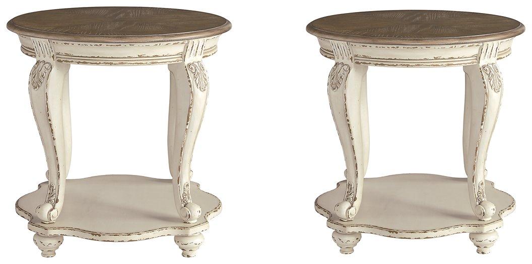 Realyn End Table Set - Romeo & Juliet Furniture (Warren,MI)