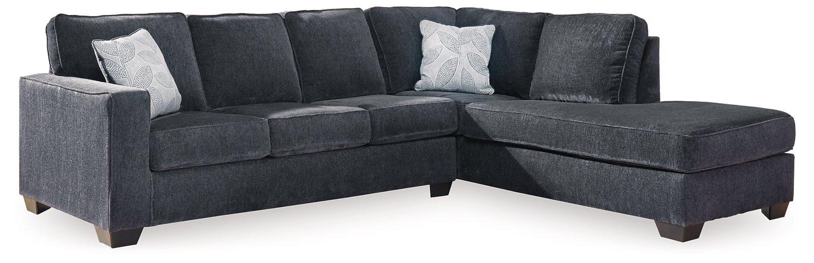 Altari Sleeper Sectional with Chaise - Romeo & Juliet Furniture (Warren,MI)