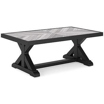 Beachcroft Outdoor Coffee Table - Romeo & Juliet Furniture (Warren,MI)