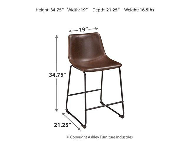 Centiar Counter Height Bar Stool - Romeo & Juliet Furniture (Warren,MI)