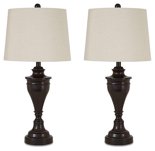 Darlita Table Lamp (Set of 2) - Romeo & Juliet Furniture (Warren,MI)