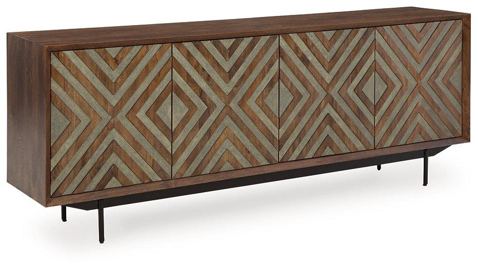 Dreggan Accent Cabinet - Romeo & Juliet Furniture (Warren,MI)